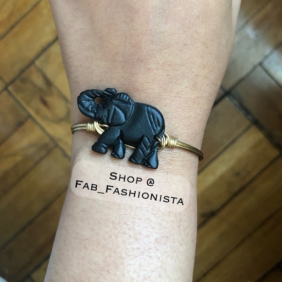 Elephant Bracelet gold black - Picture 7 of 7